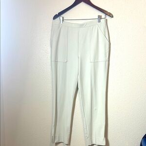 Elegant dress pull up Cream Women's Pants